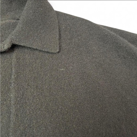 Quince 100% Mongolian Cashmere Sweater Women’s Size L Black Collared Pullover - Picture 9 of 9